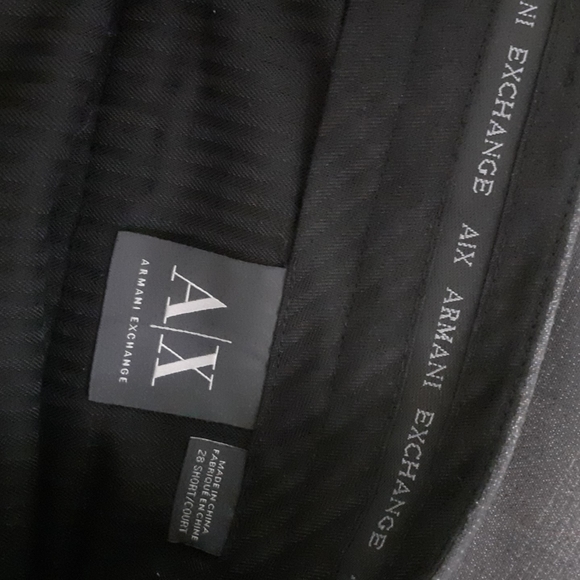 AX ARMANI EXCHANGE Mens Gray Pants 30" Modern Fit - Picture 3 of 4